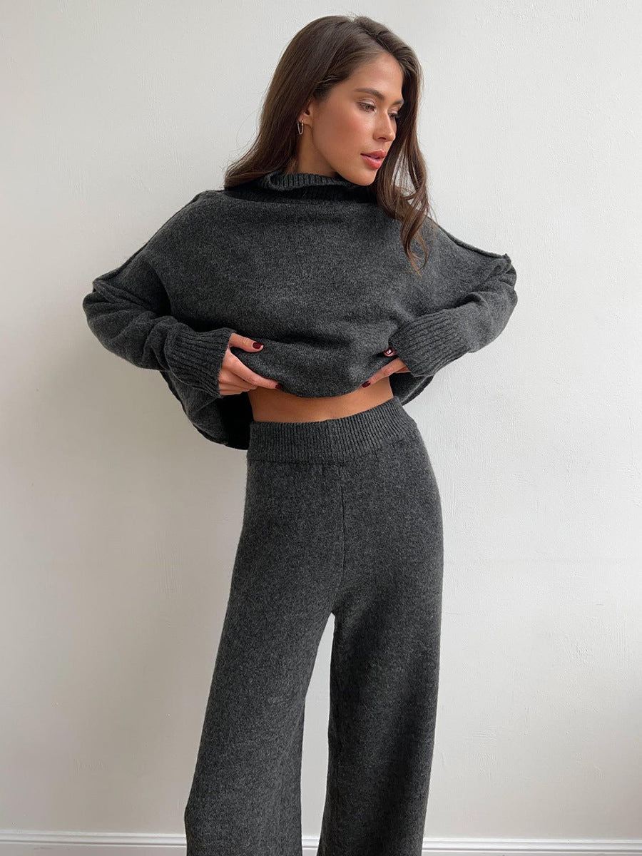 Margo & Main – turtleneck knit sweater & pants set, additional view 14, US women's sizes