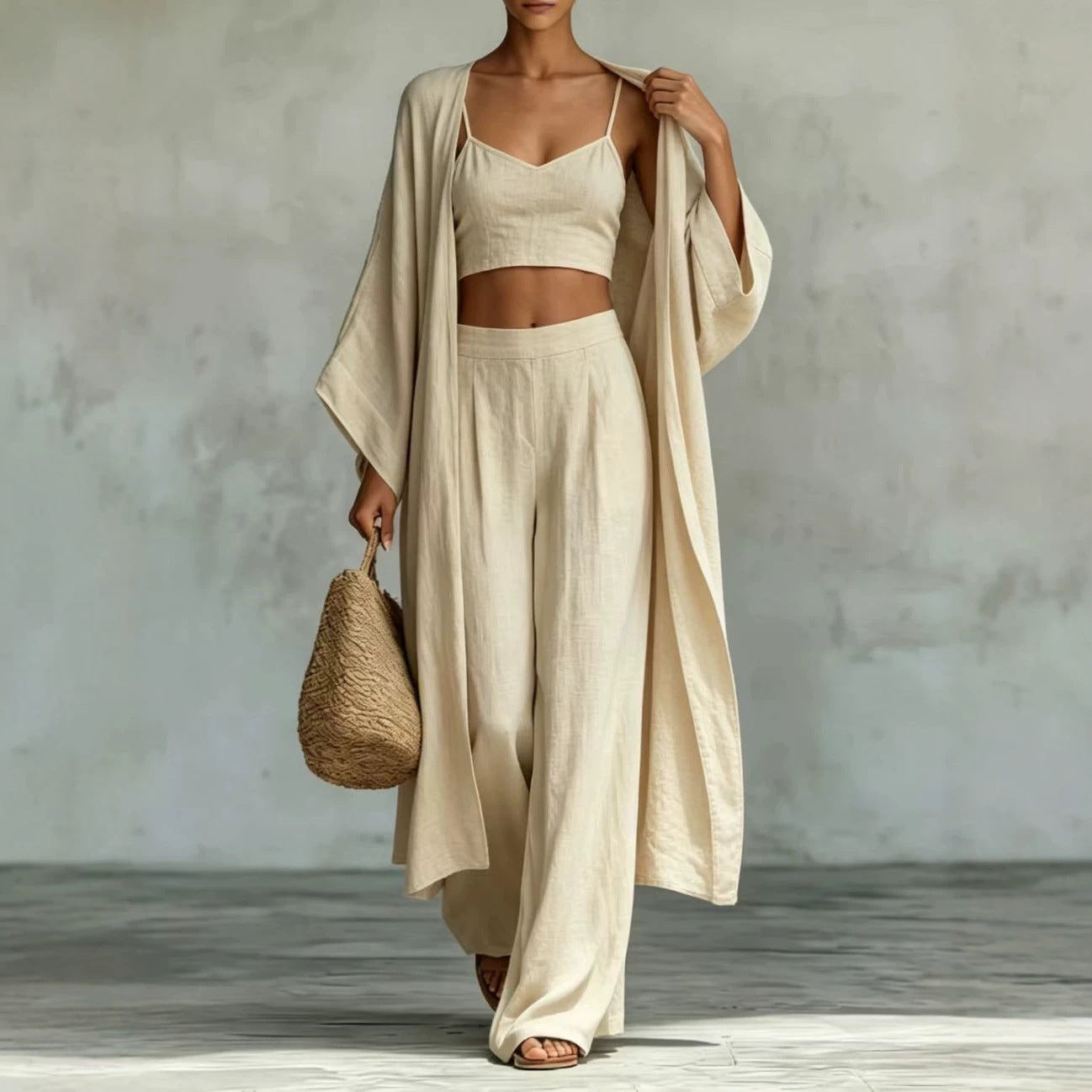 Tahlia Cotton Linen Resort Set