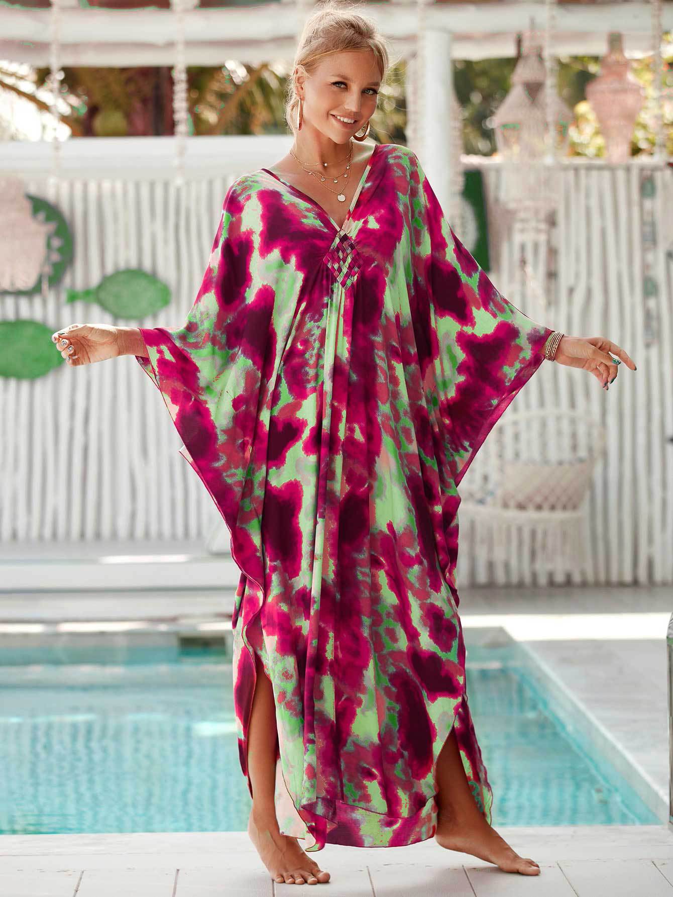 Marina Beach Kaftan Cover-Up