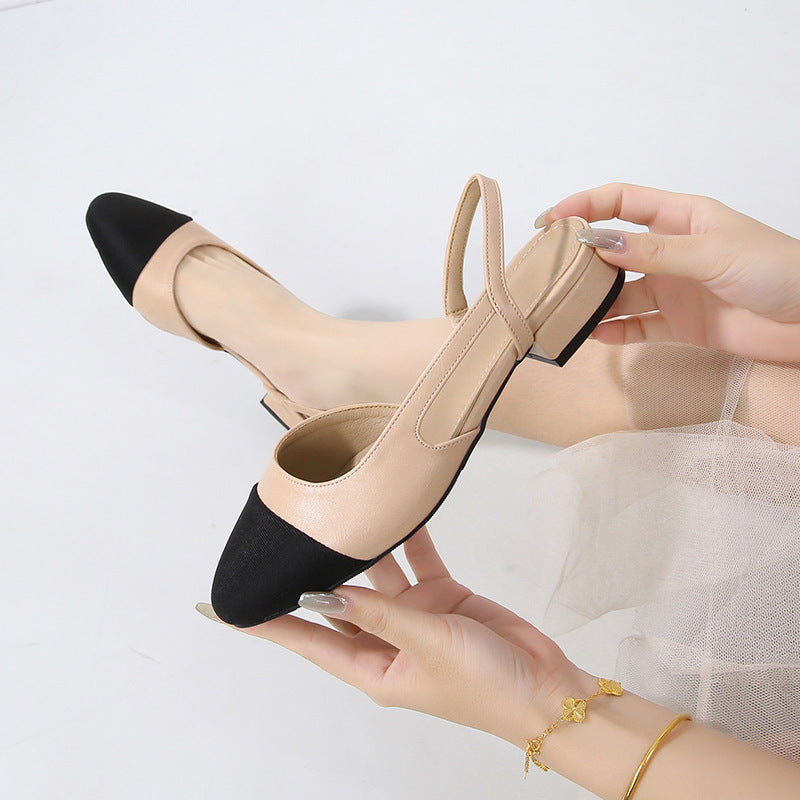 Dorothy Cap-Toe Slingback Heels