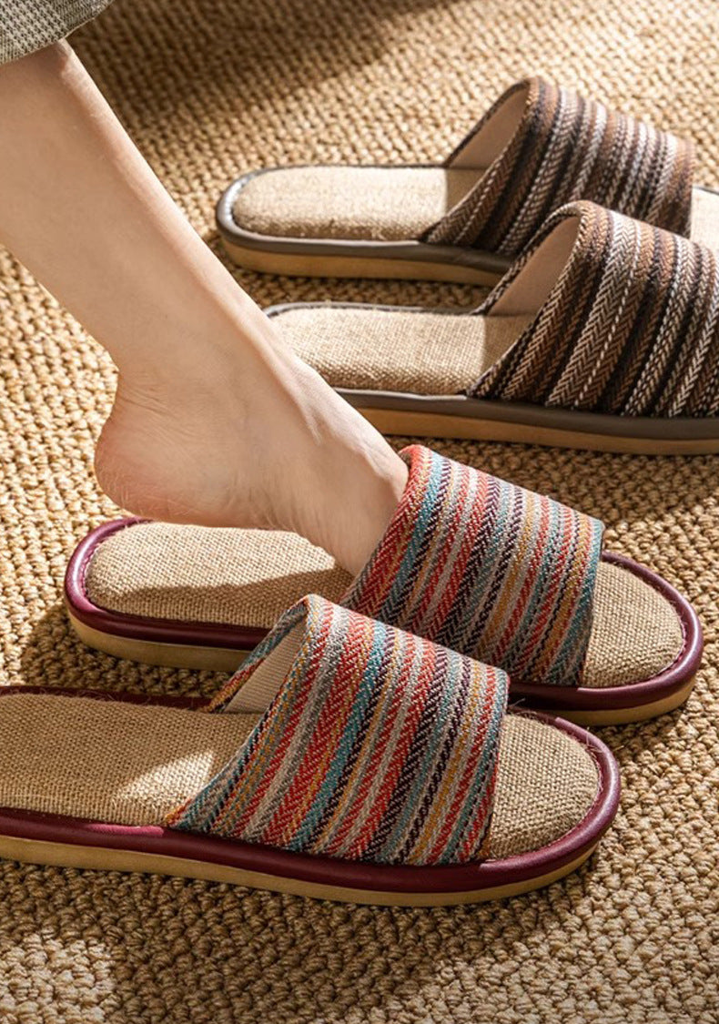 Ayla Linen Breeze Comfort Slippers