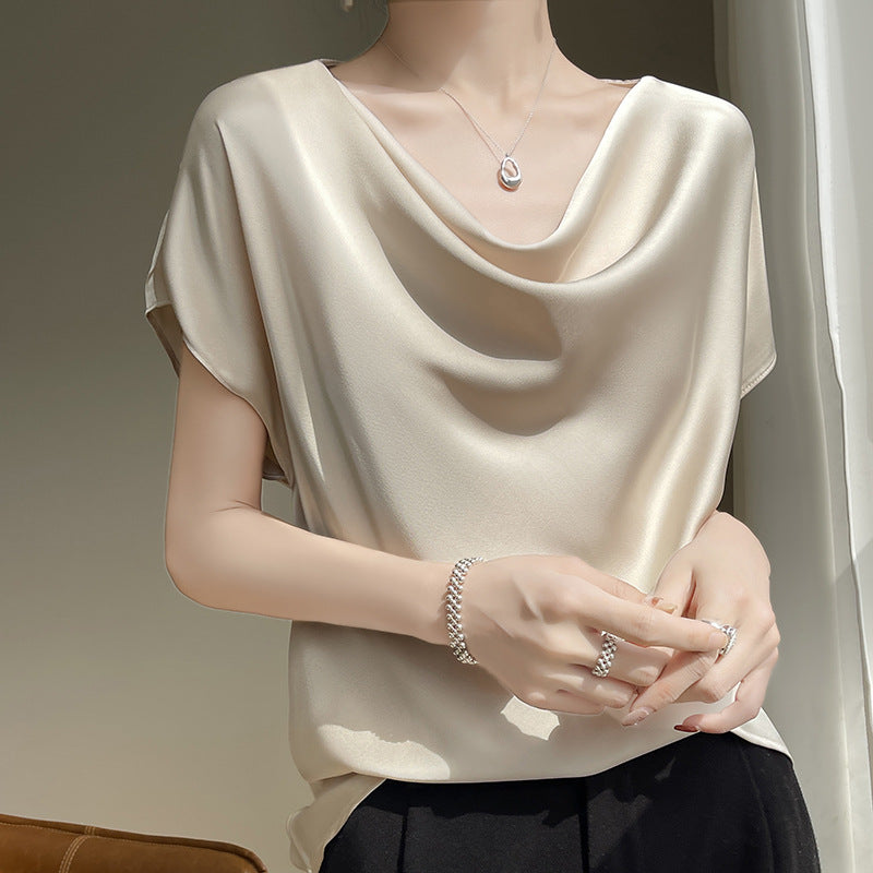 Laura Silky Satin Top