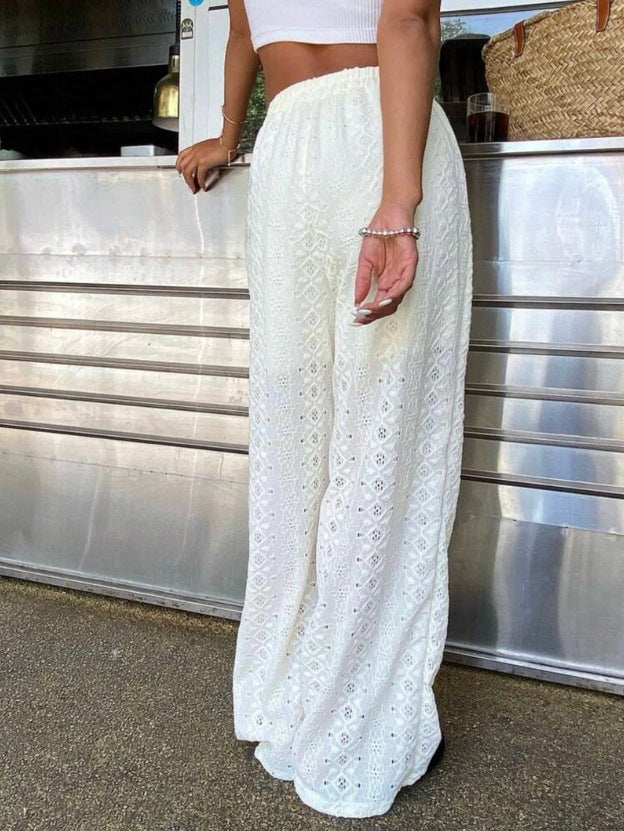 Cheryl Lace Wide Leg Pants