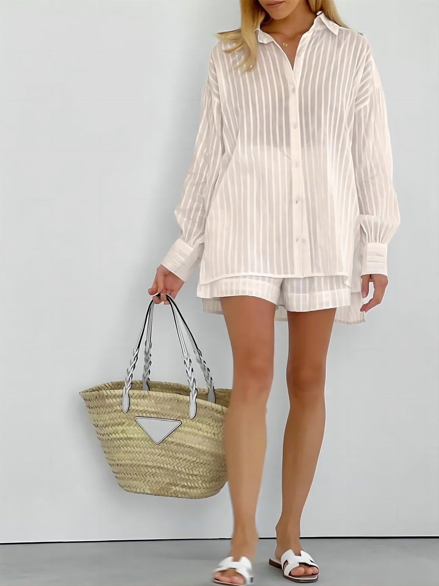 Maxine Striped Summer Co-Ord Set
