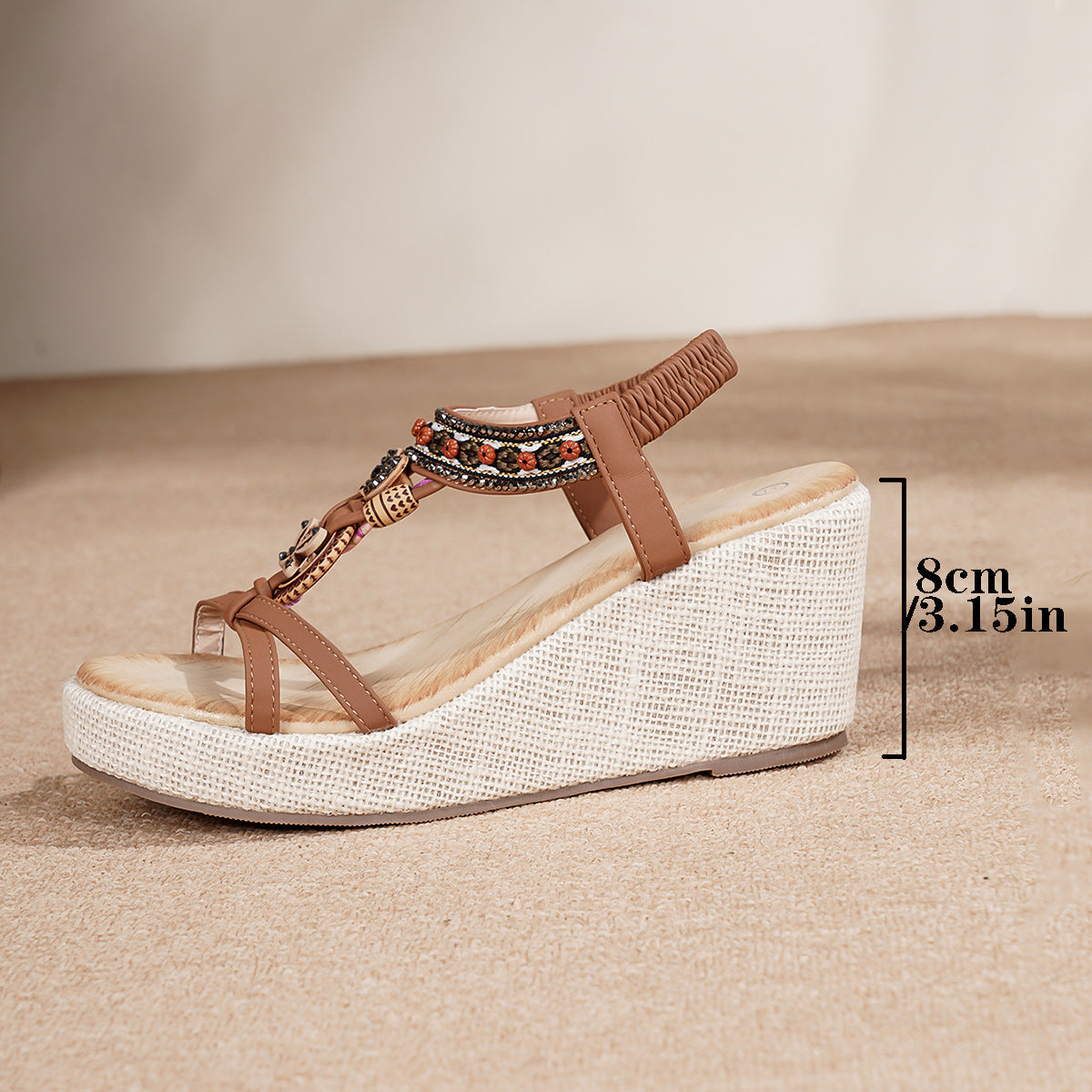 Frances Bohemian Wedge Sandals