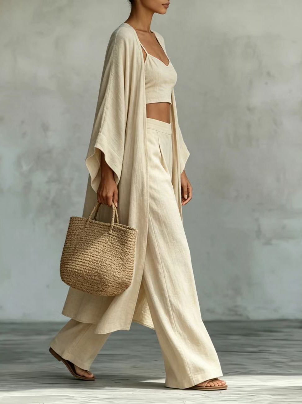 Tahlia Cotton Linen Resort Set