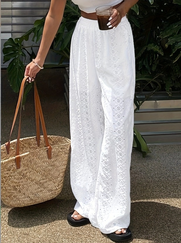 Cheryl Lace Wide Leg Pants