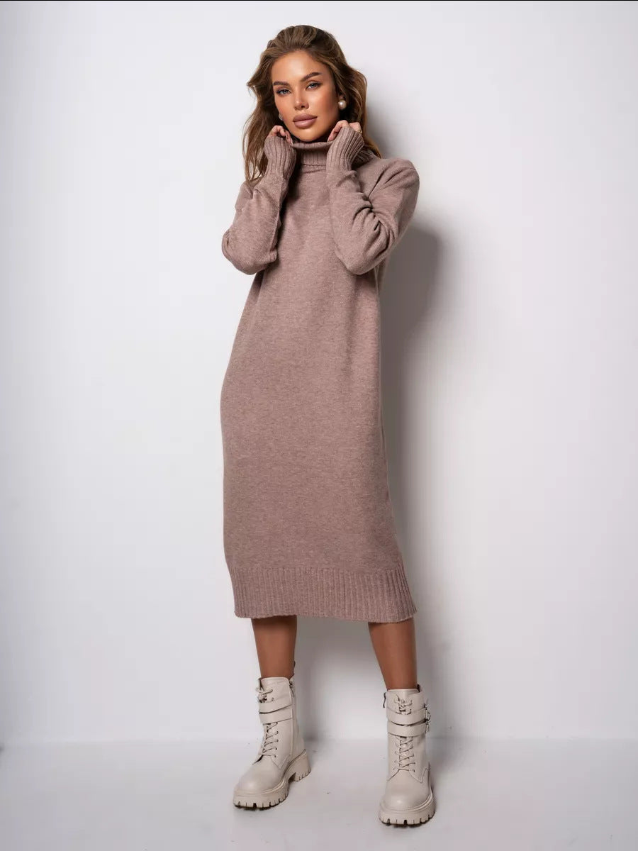 Margo & Main – turtleneck knit sweater dress, additional view 14, US women's sizes