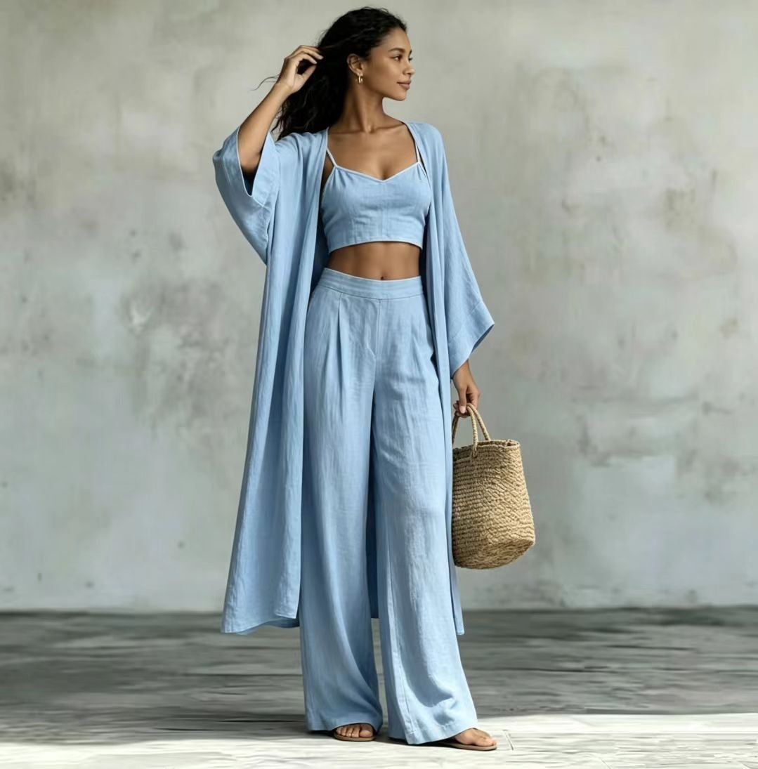 Tahlia Cotton Linen Resort Set