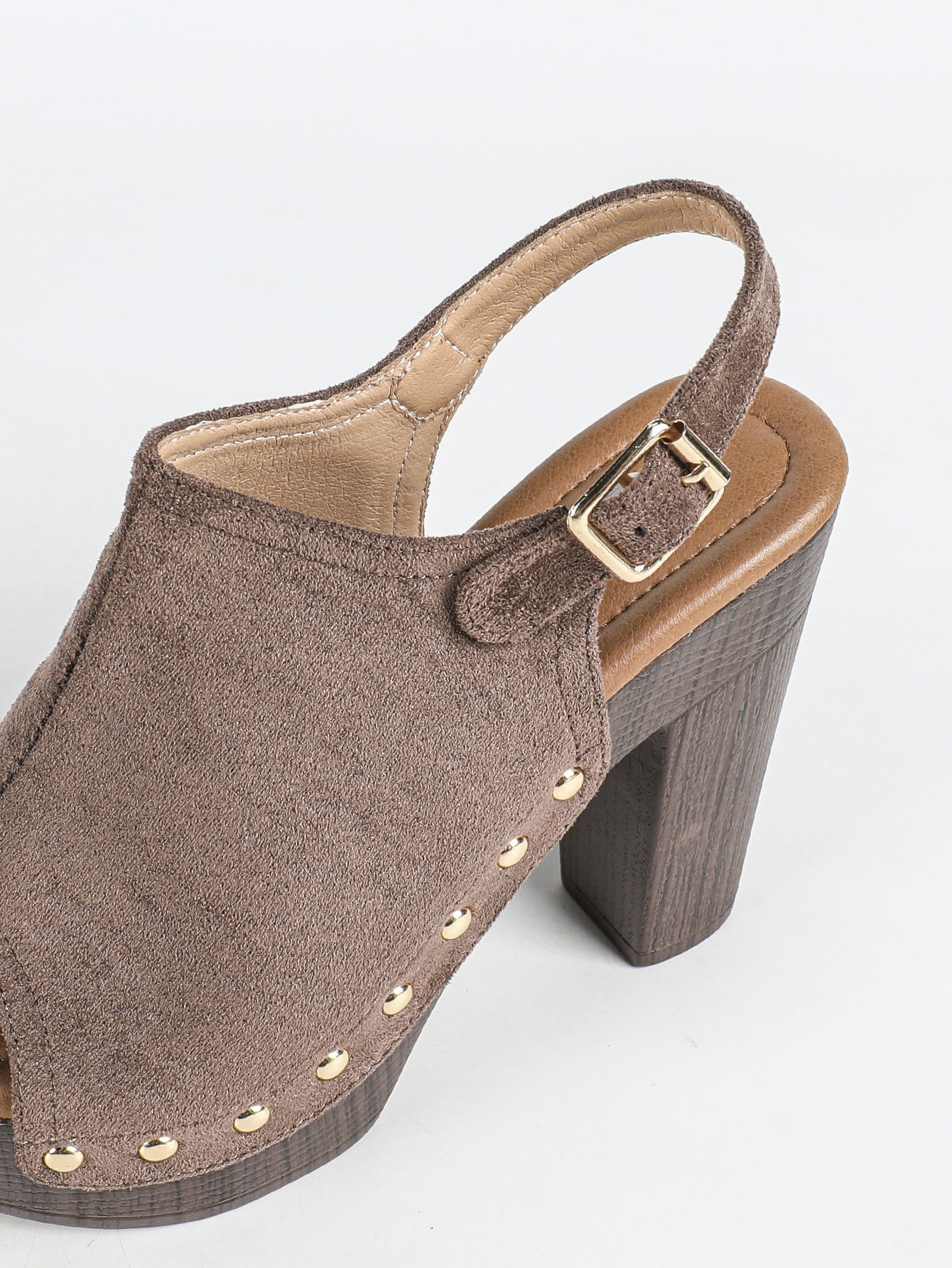 Belva Studded Platform Heel Sandals