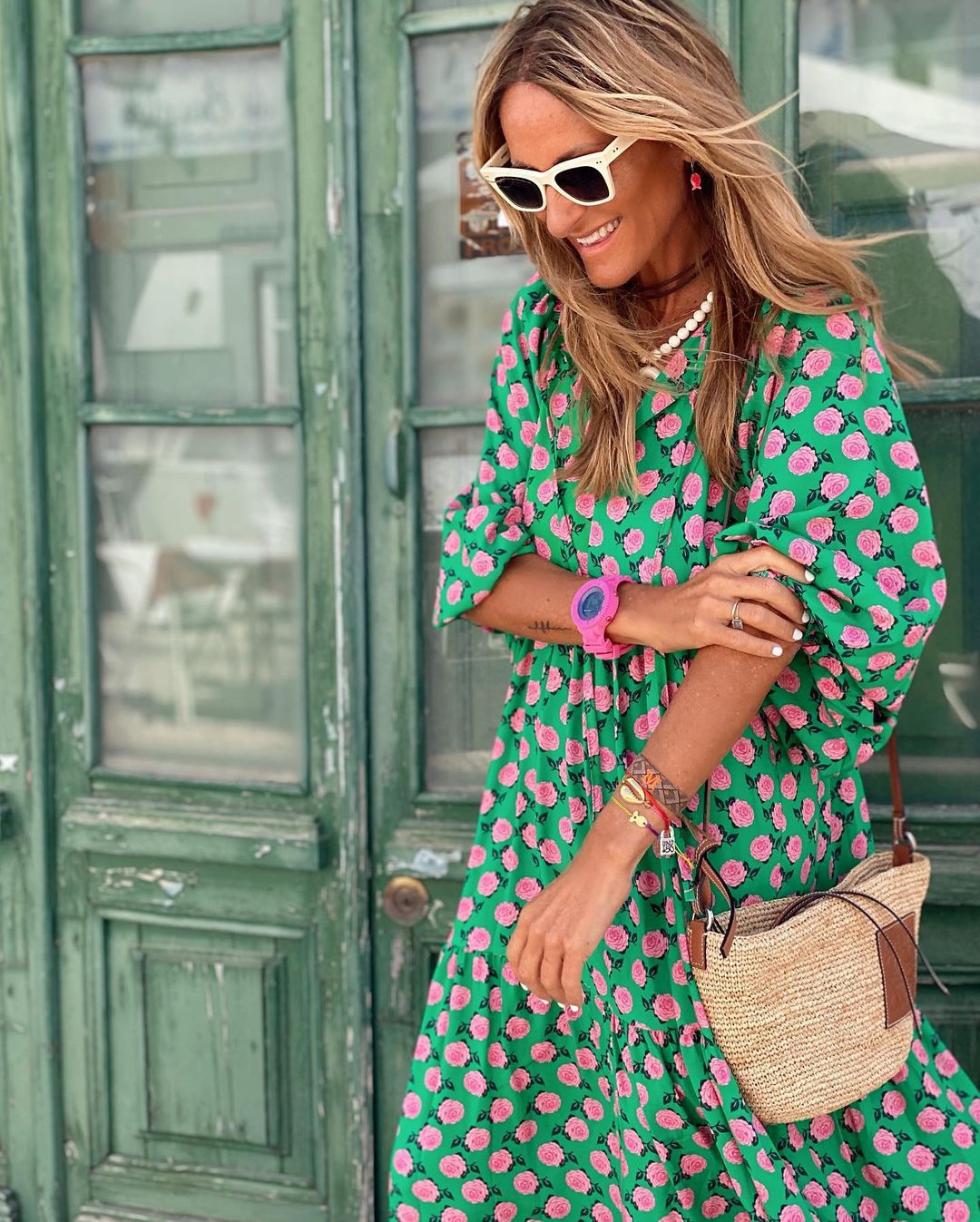 Isla Flowy Floral Maxi Dress