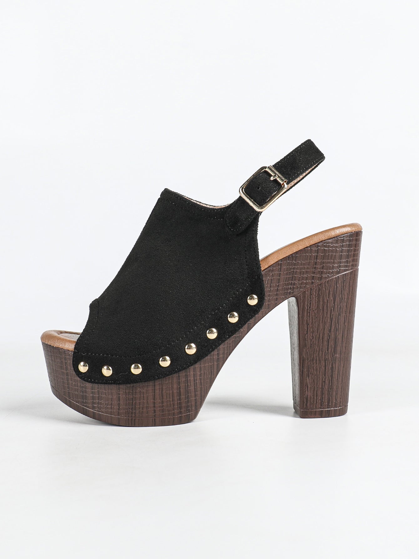 Belva Studded Platform Heel Sandals