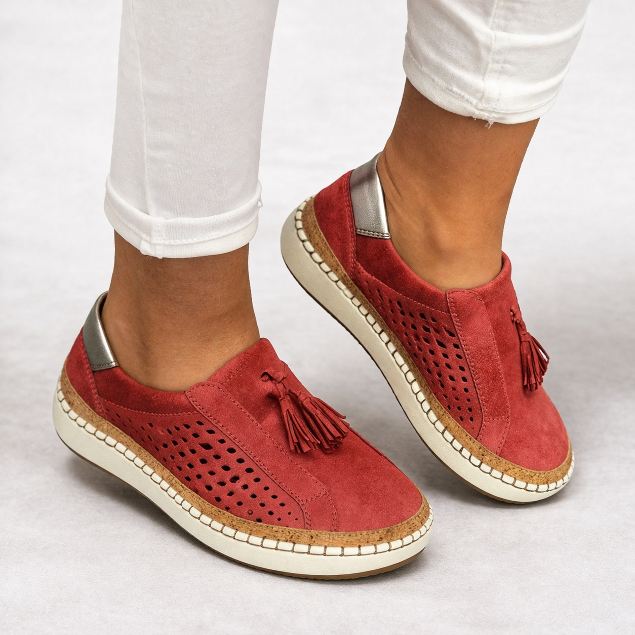 Lucinda Orthopedic Comfort Slip-On Shoes