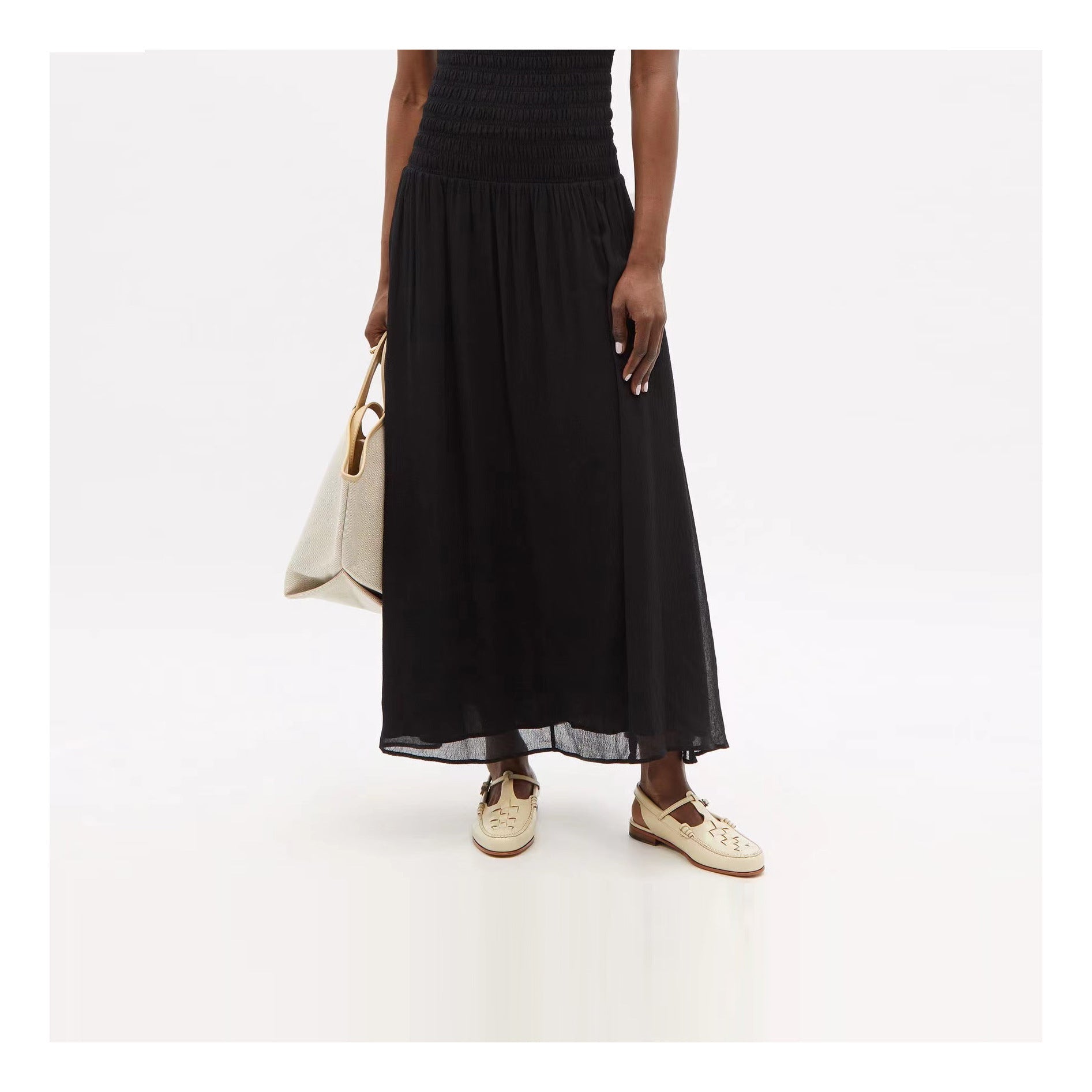 Patricia Woven Slingback Loafer Sandals