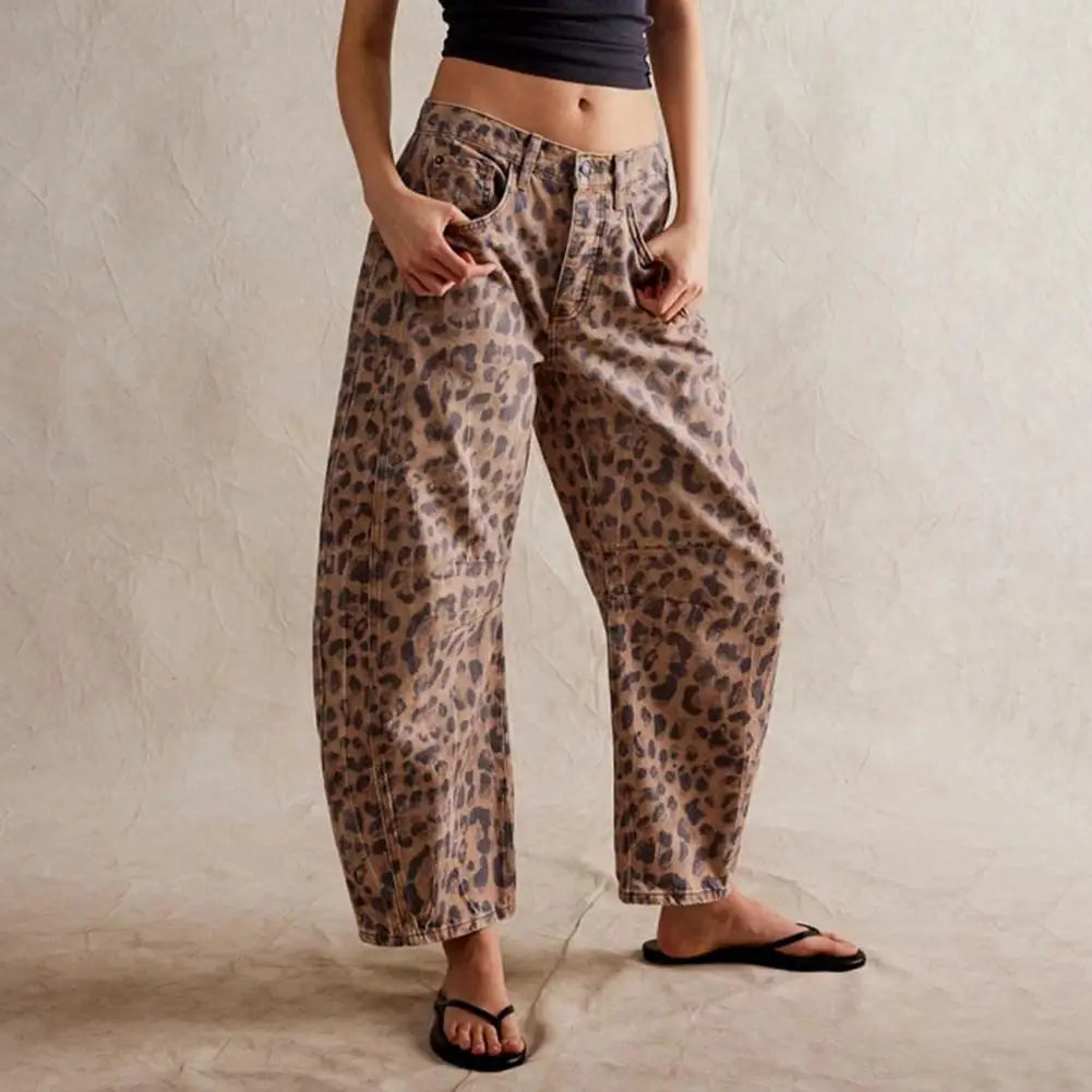 Kathleen Sculpted Barrel Leg Denim Jeans
