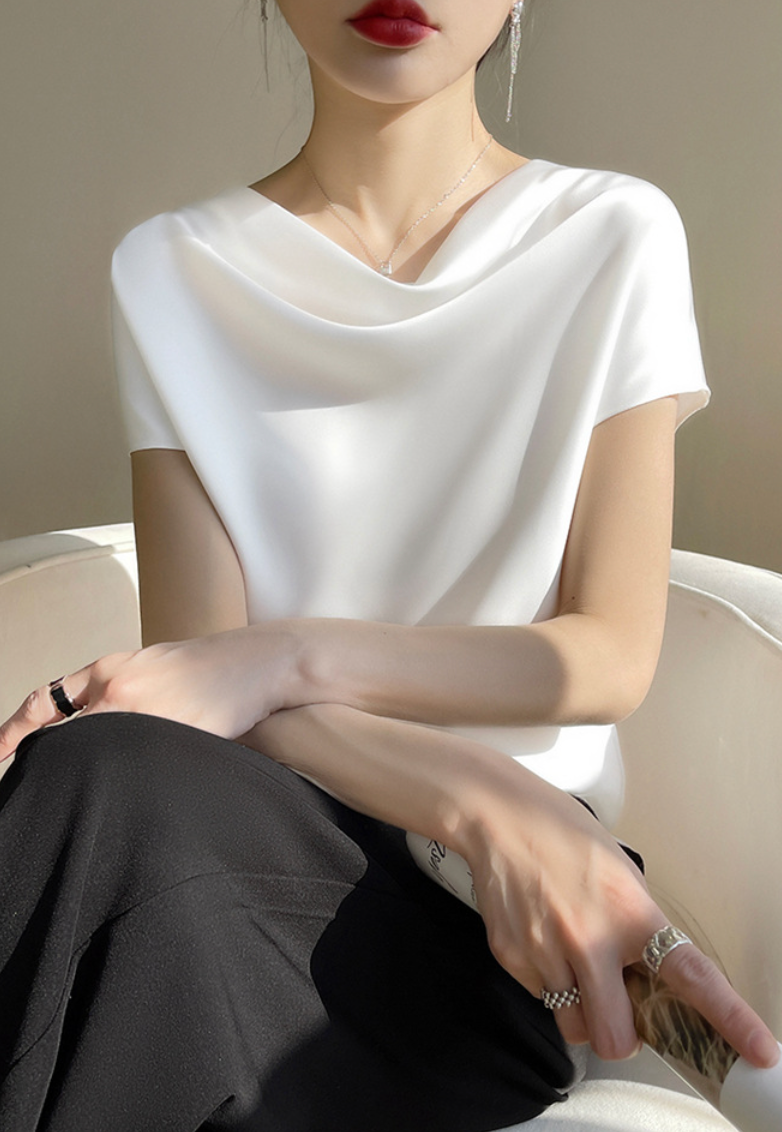 Laura Silky Satin Top