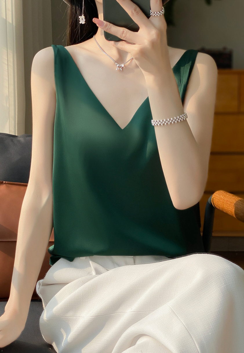 Eleanor Silky Satin Cami