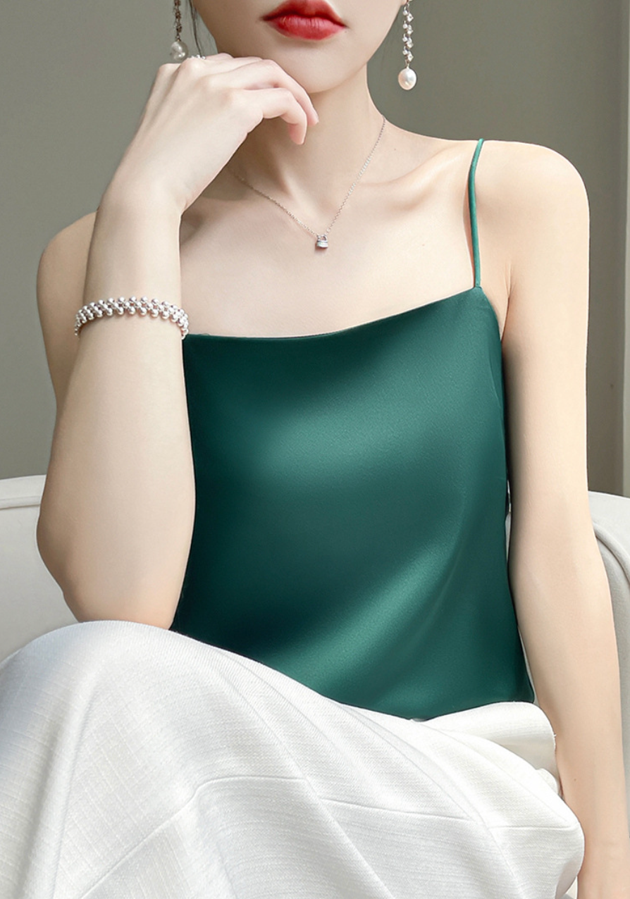 Melinda Satin Cami Top