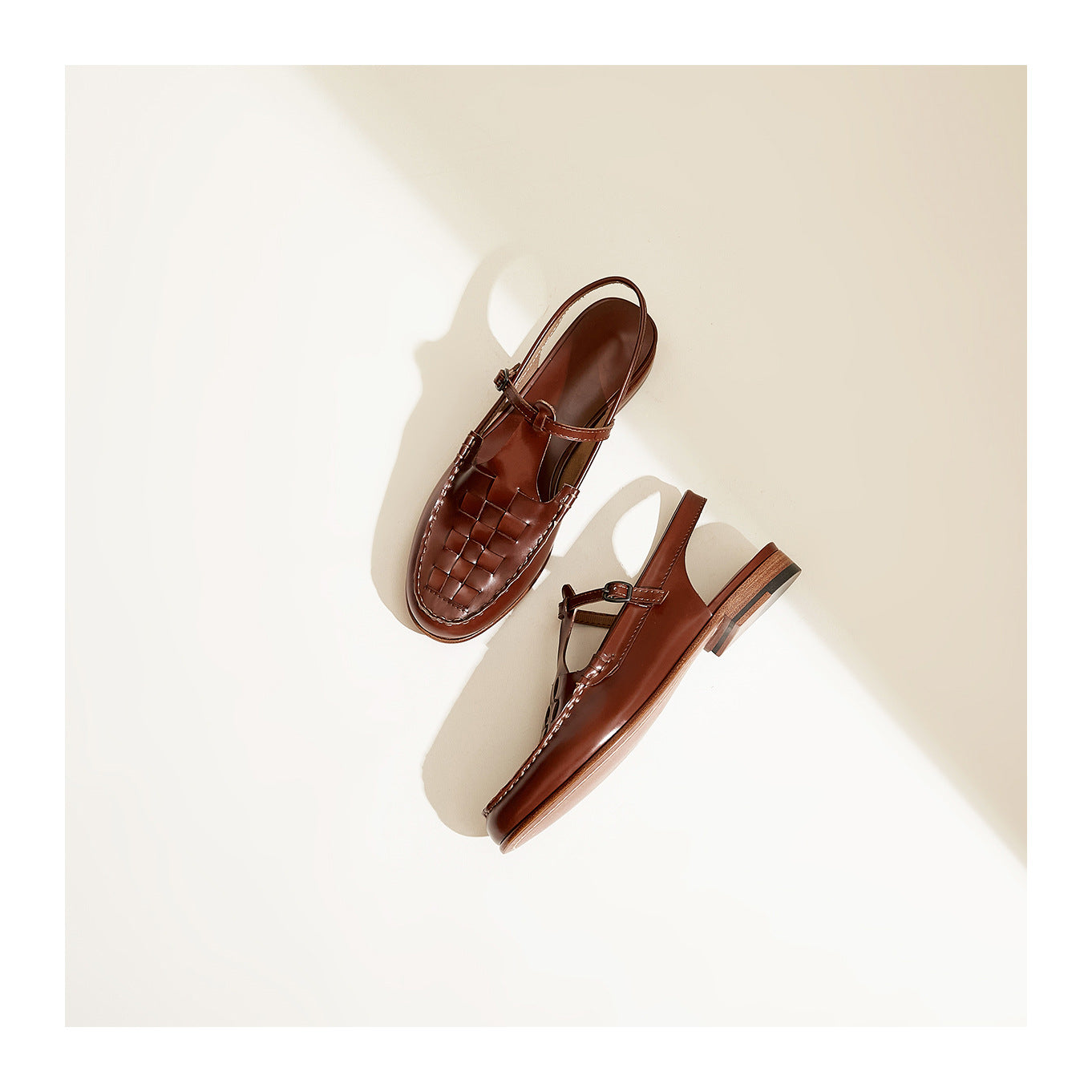 Patricia Woven Slingback Loafer Sandals