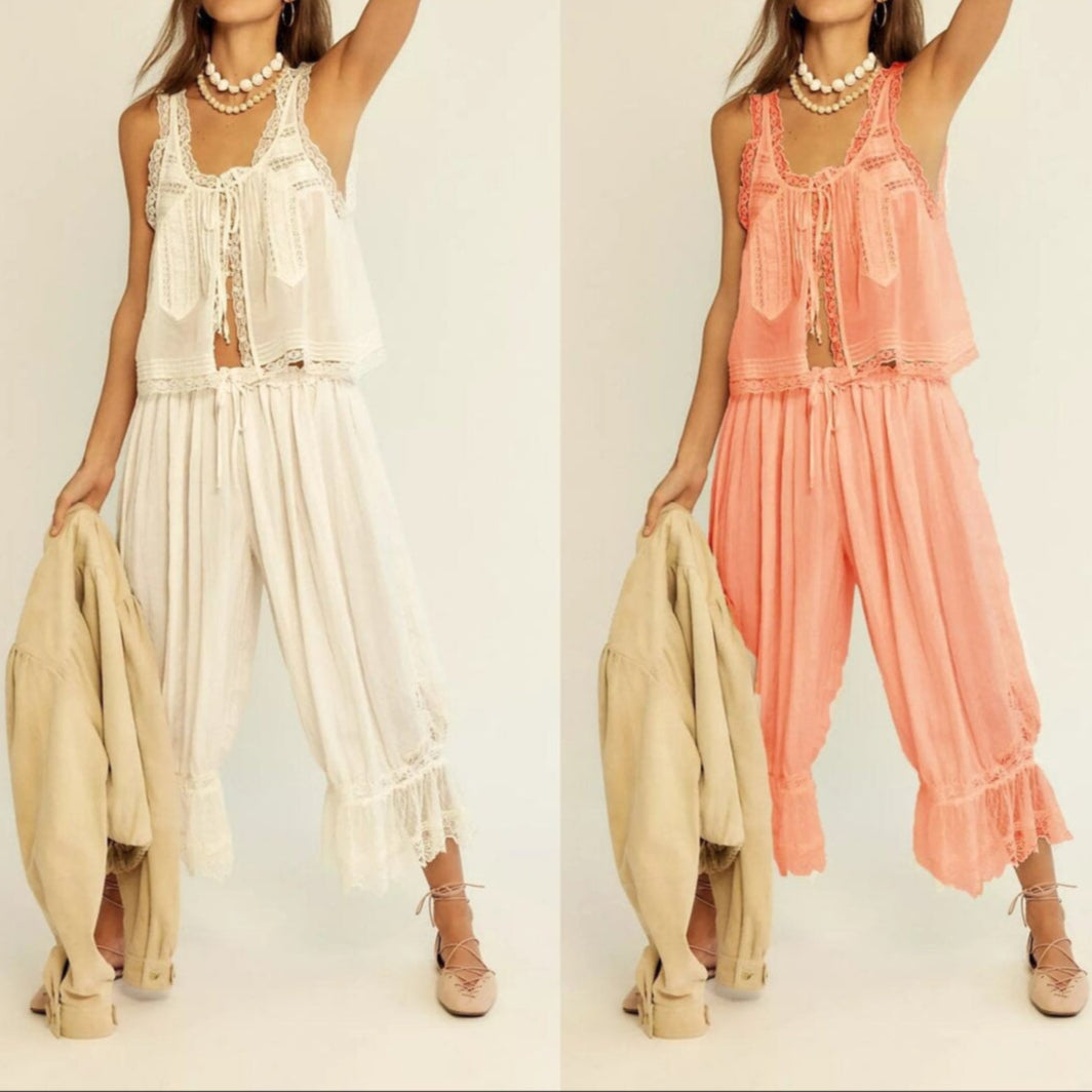 Joyce Lace Two-Piece Set