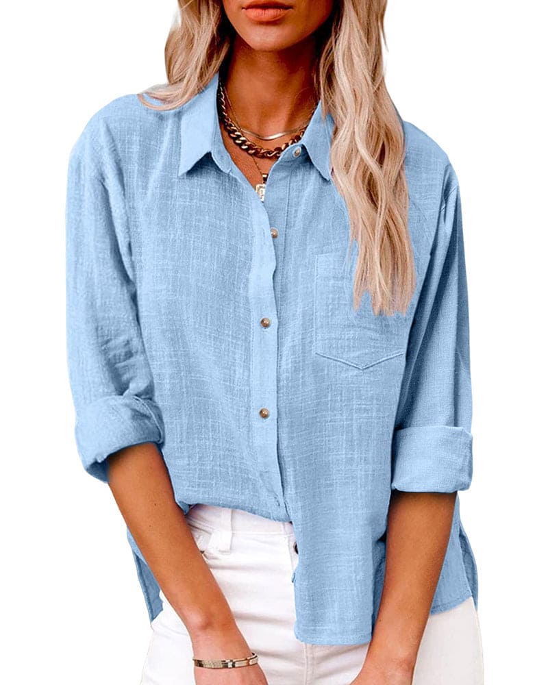 Beverly Relaxed Button-Up Shirt