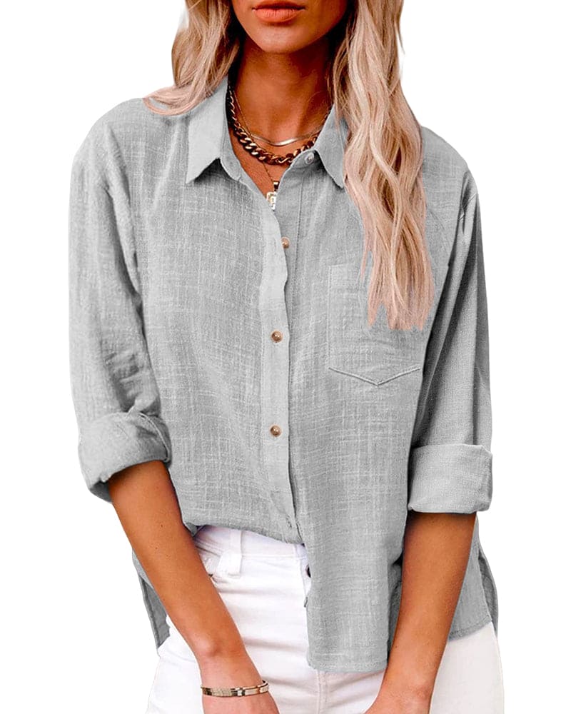 Beverly Relaxed Button-Up Shirt
