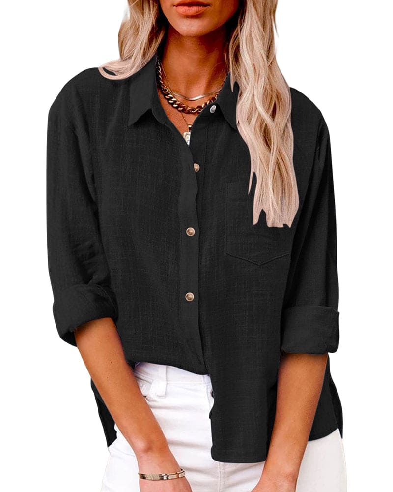 Beverly Relaxed Button-Up Shirt