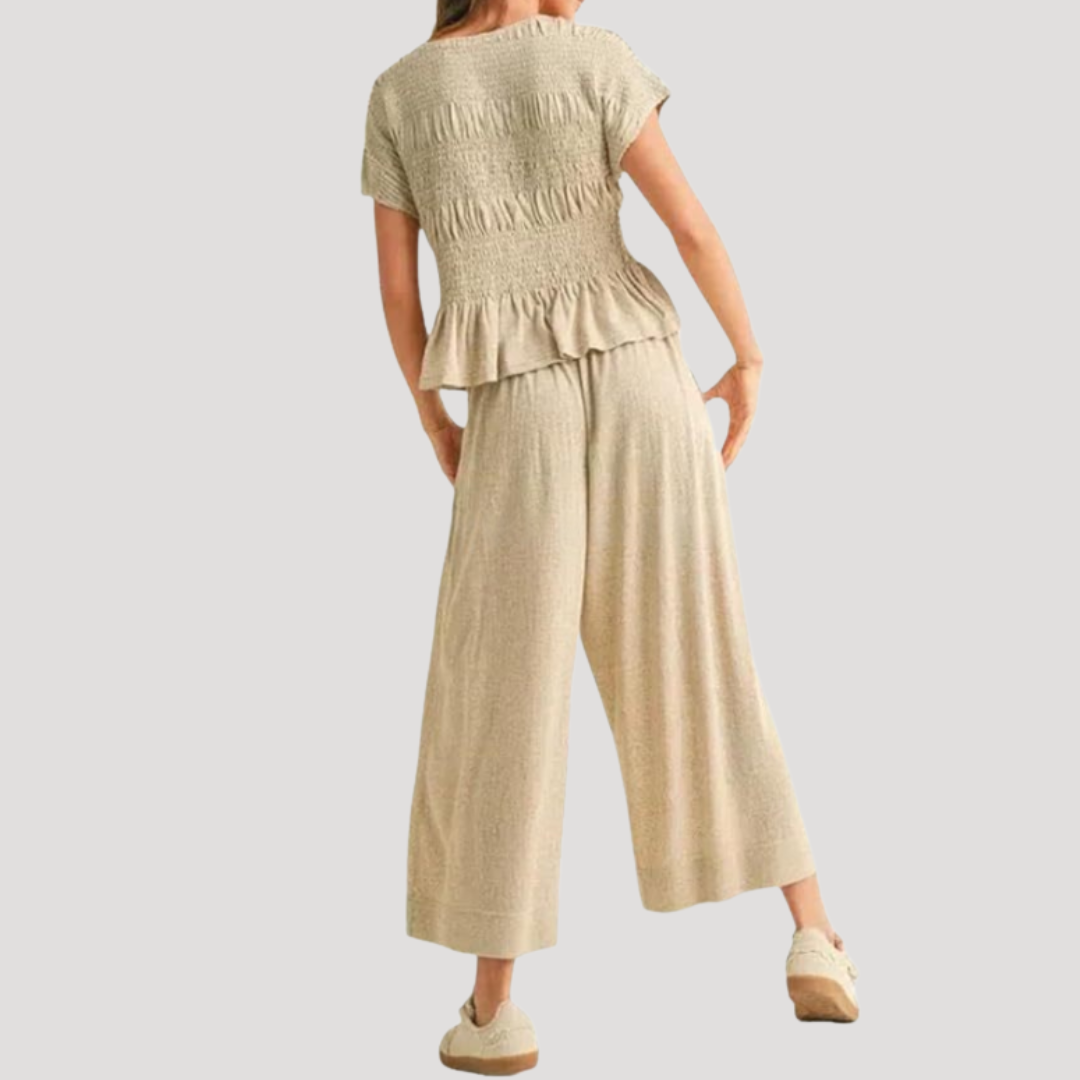Connie Relaxed Elegance Two-Piece Set